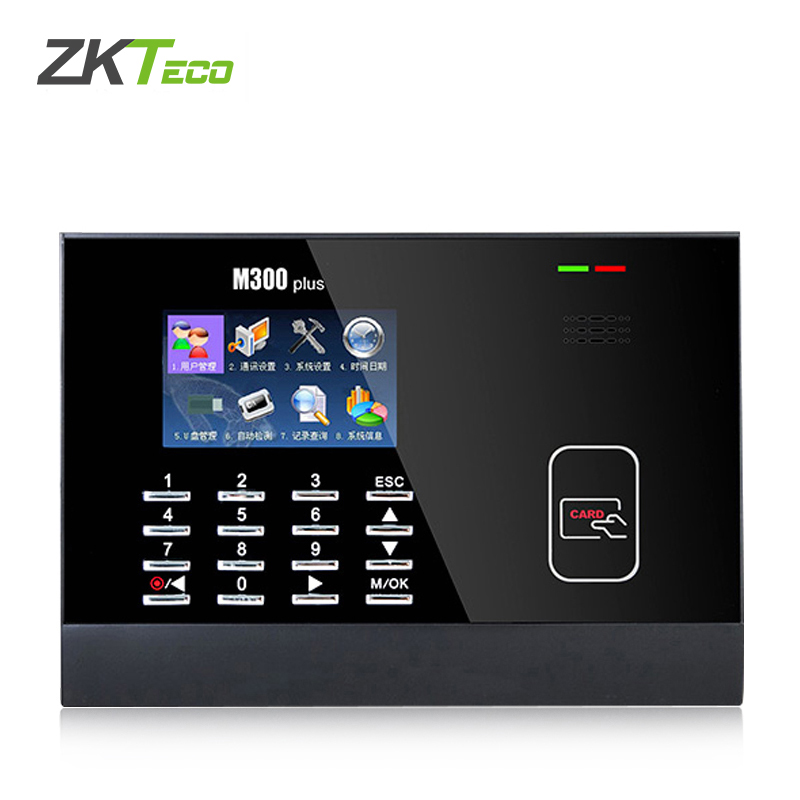 济南ZKTeco熵基M300Plus彩屏刷卡门禁考勤机