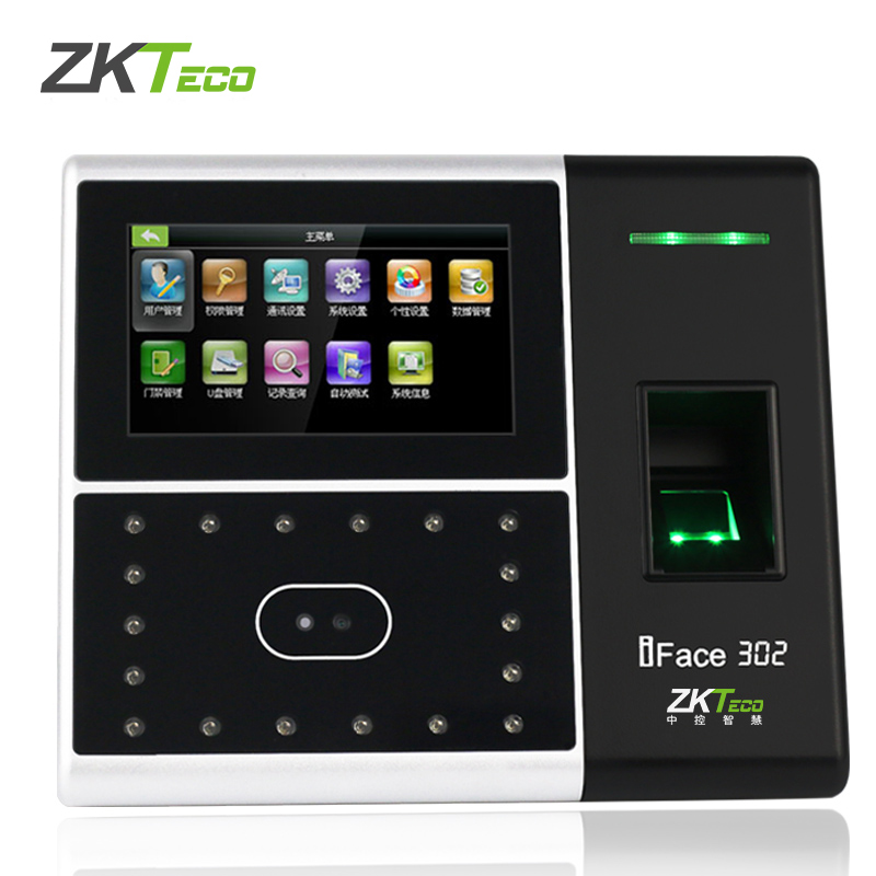济南ZKTeco熵基iFace302考勤机