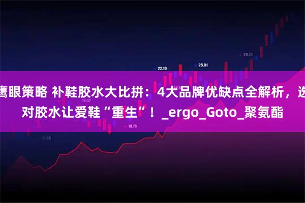 鹰眼策略 补鞋胶水大比拼：4大品牌优缺点全解析，选对胶水让爱鞋“重生”！_ergo_Goto_聚氨酯